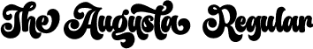 The Augusta Regular font | TheAugusta-rgXrL.otf