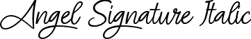 Angel Signature Italic font | Angel Signature Italic.ttf