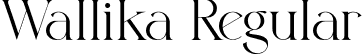 Wallika Regular font | Wallika-Regular.otf