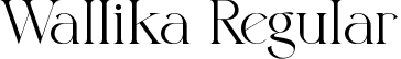 Wallika Regular font | Wallika-Regular.ttf