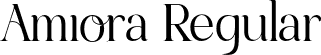 Amiora Regular font | Amiora.otf