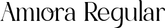 Amiora Regular font | Amiora.ttf