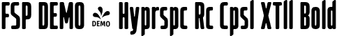 FSP DEMO - Hyprspc Rc Cpsl XTll Bold font | Fontspring-DEMO-hyperspaceracecapsule-xtallbold.otf