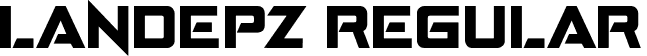 LANDEPZ Regular font | LANDEPZ.ttf