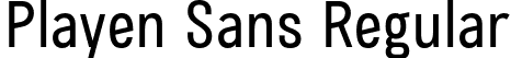 Playen Sans Regular font | PlayenSans-Regular.otf