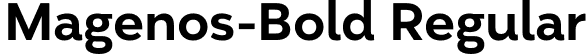 Magenos-Bold Regular font | Magenos-Bold.otf