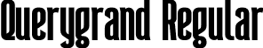 Querygrand Regular font | Querygrand-Rpz5v.otf