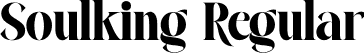 Soulking Regular font | Soulking.otf