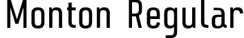 Monton Regular font | Monton Regular.otf