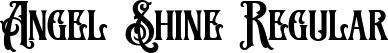 Angel Shine Regular font | Angel Shine.ttf