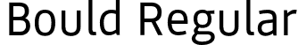 Bould Regular font | Bould-Regular.otf