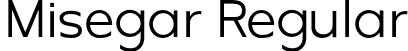 Misegar Regular font | Misegar-Regular.otf