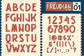 Freudian | Retro Typeface font