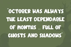 BooSpooky - Halloween Display Font