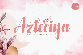 Azteciya - Handwritten Font