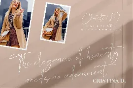 Derlantica Beauty Signature Font