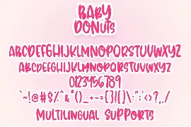 Baby Donuts font