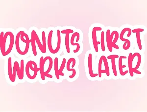 Baby Donuts font