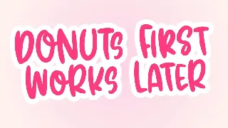 Baby Donuts font