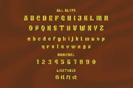 Rastiku | Groovy Retro Font