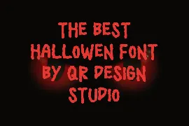 Spooky Moment - Halloween Font