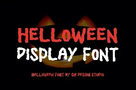 Spooky Moment - Halloween Font