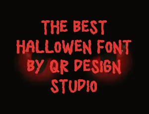 Spooky Moment - Halloween Font