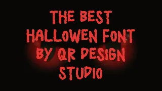 Spooky Moment - Halloween Font