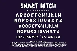 Smart Witch - Halloween Display Font