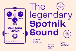 CA Spotnik font