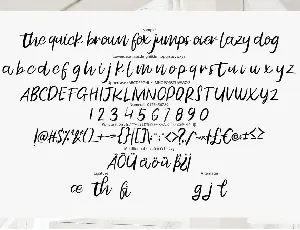 Gilose Modern Scriptotype font