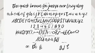 Gilose Modern Scriptotype font