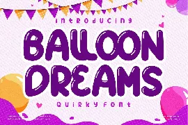 Balloon Dream font