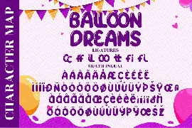 Balloon Dream font