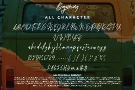 Beginning - Modern Script Font