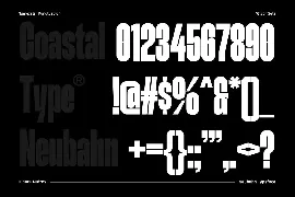 Neubahn font