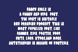 Fancy Smile - Cute Fonts