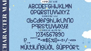 Baby Shower Quirky Font