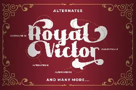 Royal Victor - Victorian Display Font