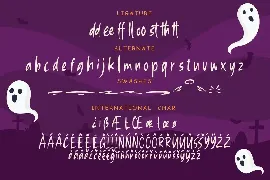 Ghostily Spooky Halloween Typeface font