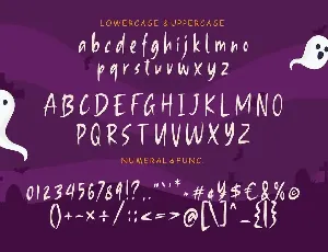 Ghostily Spooky Halloween Typeface font