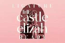 The Castle Elizah Serif Font