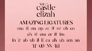 The Castle Elizah Serif Font