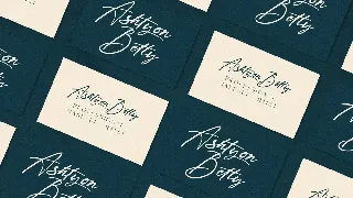 Andryaton Detagheart Elegant Signature Script font