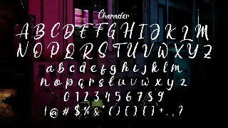 Respalo Brush Script Typeface font