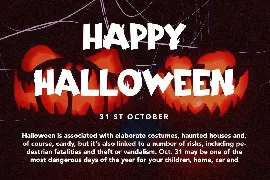 Dark Flame - Halloween Display Font