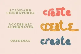 Tailor Craft - Bold Quirky Display Font