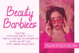 Beauty Barbiees font