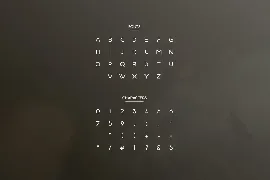 Preospec - Futuristic Font