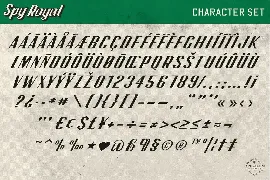 CA Spy Royal font